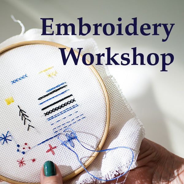 Embroidery Workshop (3.5 hours)