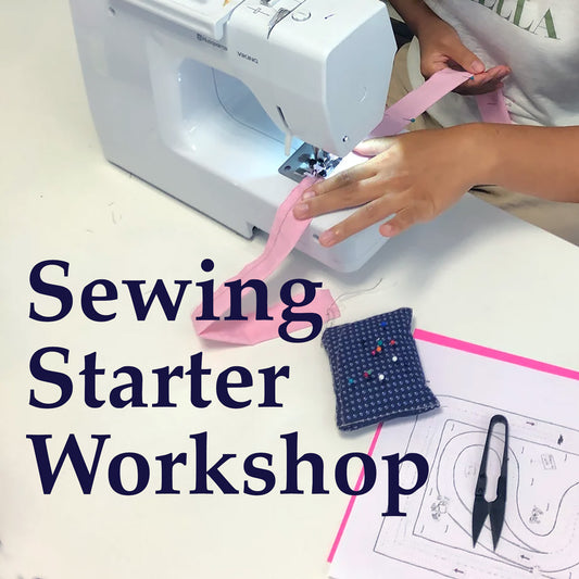 Sewing Starter Workshop (3.5 Hours)